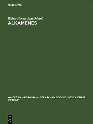 cover image of Alkamenes